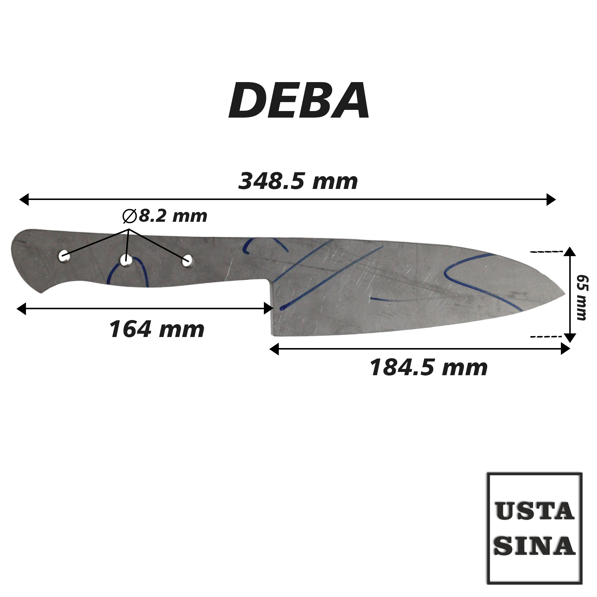 DEBA%20Japon%20Şef%20Bıçağı%20Profili