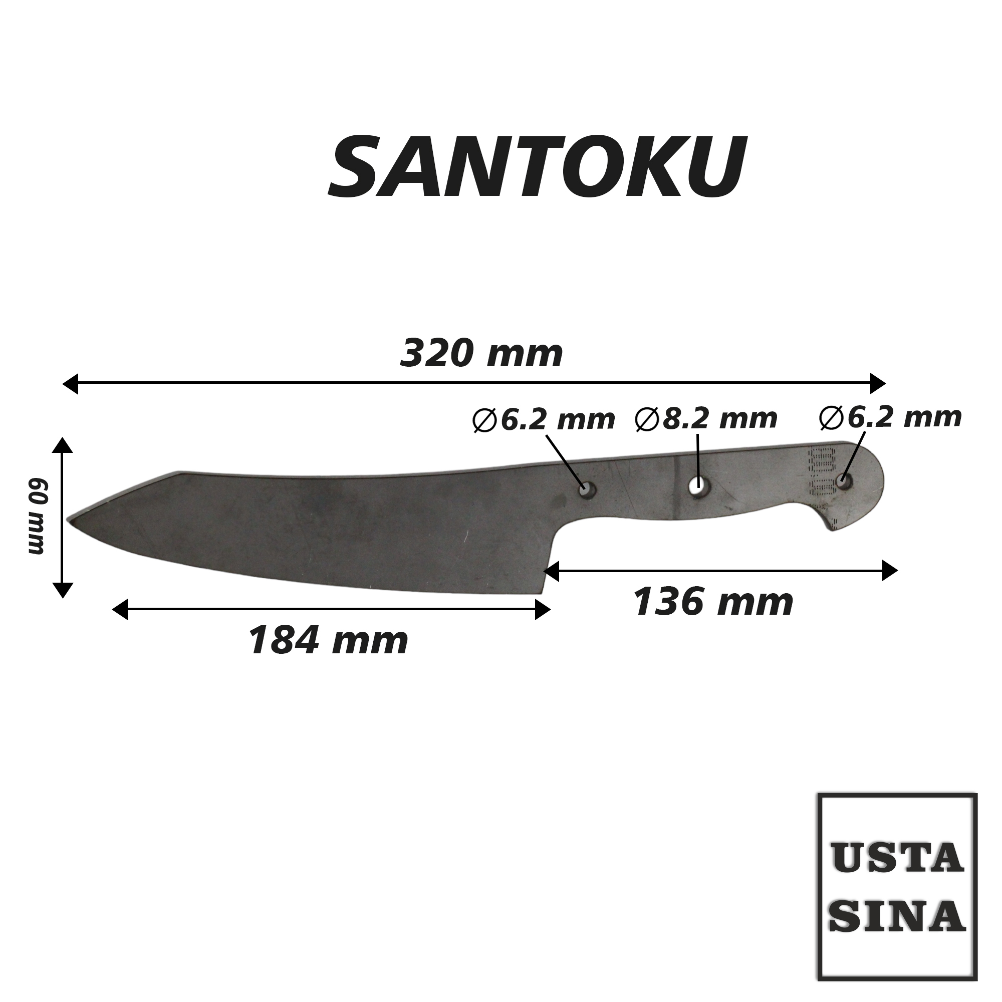 SANTAKU%20%20Japon%20Şef%20Bıçağı%20Profili